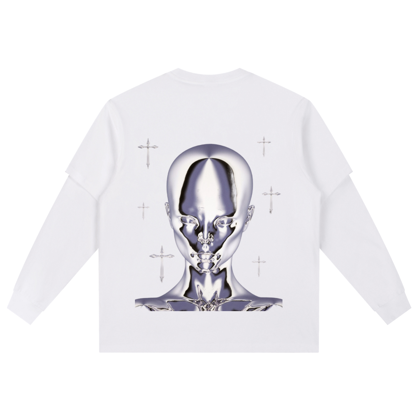 New Creation Long Sleeve Oversized Tee