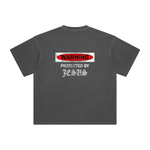 ‘Protected By Jesus’ Enzyme Washed T-Shirt