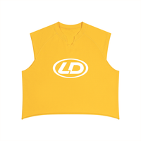 ‘LD’ Cutoff Tank Top
