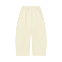 ‘logo-less’ Waffle Barrel Leg Pants