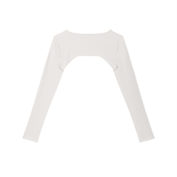 Loved Cutout Long Sleeve Yoga Shrug