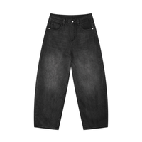 Loved Sunfade Vintage Wash Barrel Leg Jeans