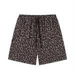 Loved Leopard Drawstring Shorts