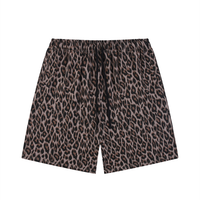 Loved Leopard Drawstring Shorts