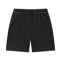 Loved Sunfade Waffle Raw Hem Shorts