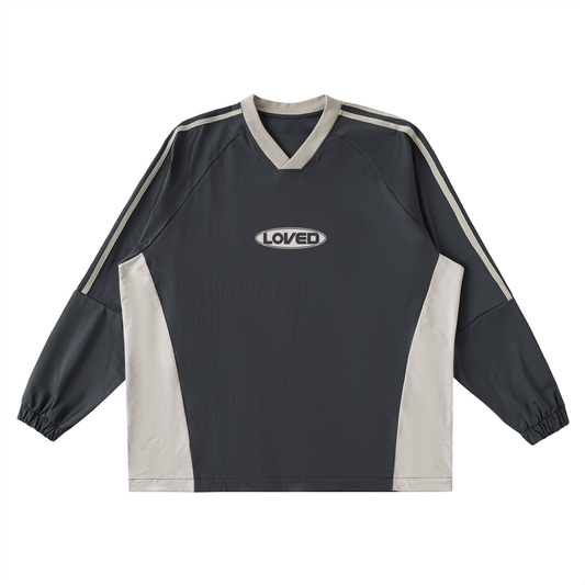 Loved Performance Color-Block Long-Sleeve Tee