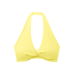 Loved Pleated Halter Sports Bra