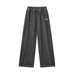 Loved Vintage Wash Wide Leg Mesh Sweatpants