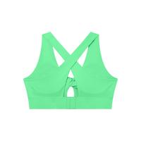 Loved Twist Front V-Neck Sports Bra