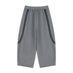 ‘logo-less’ Wide Leg Piping Sweatpants