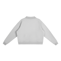 ‘Heart’ Logo Mock-Neck Crew Sweatshirt