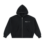 ‘New Creation’ Full-Zip Boxy Hoodie