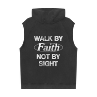 ‘Walk By Faith’ Sleeveless Hoodie