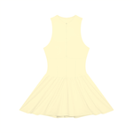 Loved Ruched Sleeveless Full-Zip Dress