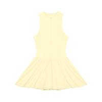 Loved Ruched Sleeveless Full-Zip Dress