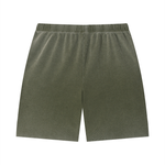 Loved Sunfade Waffle Raw Hem Shorts
