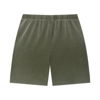 Loved Sunfade Waffle Raw Hem Shorts