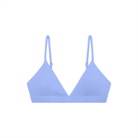 Loved Cropped V-Neck Sports Bra