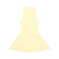 Loved Ruched Sleeveless Full-Zip Dress