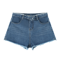 Loved Vintage Wash High Rise Denim Shorts