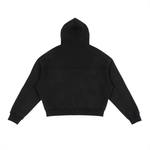 ‘abstract’ Loved Zip-Up Boxy Hoodie