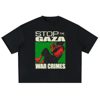 ‘For Gaza’ Oversized Half Sleeve Tee