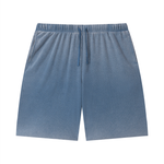 Loved Sunfade Waffle Raw Hem Shorts