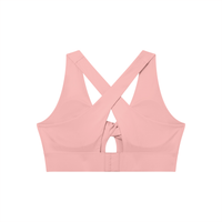 Loved Twist Front V-Neck Sports Bra