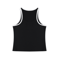 Loved Color Block Cropped Tank Top