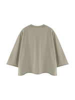 Loved Mineral Wash Raw Hem Boxy T-Shirt