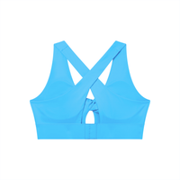 Loved Twist Front V-Neck Sports Bra