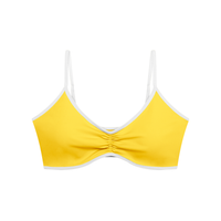 Loved Color Block Ruched Sports Bra