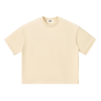 ‘logo-less’ Heavyweight Boxy T-Shirt