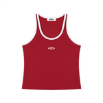 Loved Color Block Cropped Tank Top