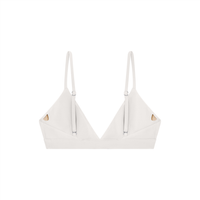 Loved Cropped V-Neck Sports Bra