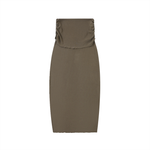 ‘logo-less’ Essential Slim Maxi Skirt