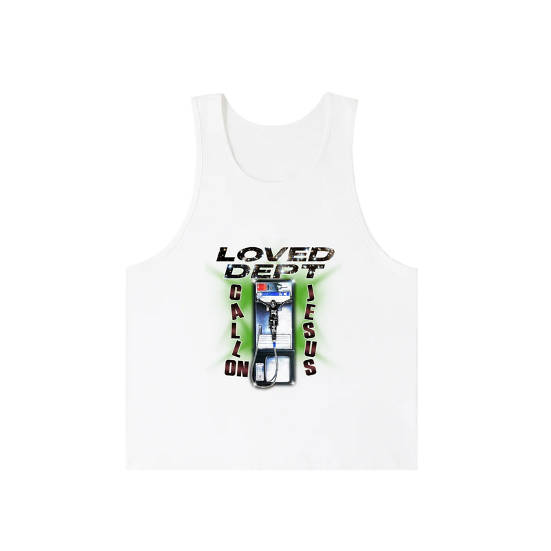 ‘Call On Jesus’ Oversized Gym Tank