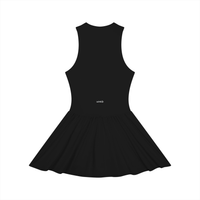 Loved Ruched Sleeveless Full-Zip Dress