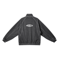 Loved Vintage Wash Full Zip Mesh Jacket