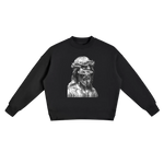 ‘Eternally Loved’ Side Slit Crewneck