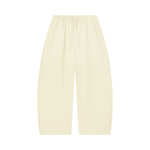 ‘logo-less’ Waffle Barrel Leg Pants