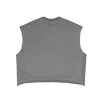 ‘Loved’ Boxy Fleece Tank
