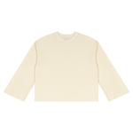 Loved Waffle Raw Edge Long Sleeve