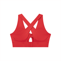 Loved Twist Front V-Neck Sports Bra