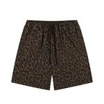 Loved Leopard Drawstring Shorts