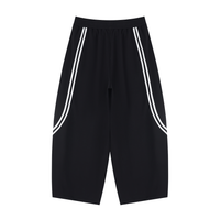 ‘logo-less’ Wide Leg Piping Sweatpants