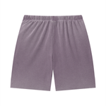 Loved Sunfade Waffle Raw Hem Shorts
