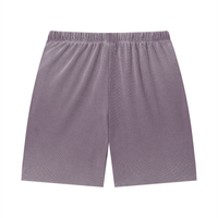 Loved Sunfade Waffle Raw Hem Shorts