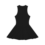 Loved Ruched Sleeveless Full-Zip Dress