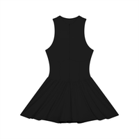 Loved Ruched Sleeveless Full-Zip Dress